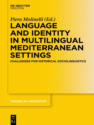 cover image of Language and Identity in Multilingual Mediterranean Settings